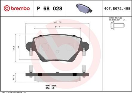 Magneti Marelli 363700468028 - Гальмівні колодки, дискові гальма autocars.com.ua