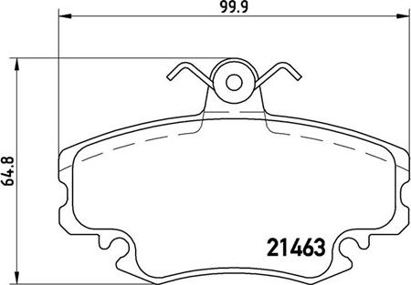 Magneti Marelli 363700468038 - Гальмівні колодки, дискові гальма autocars.com.ua