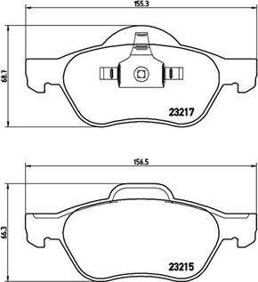 Magneti Marelli 363700468048 - Гальмівні колодки, дискові гальма autocars.com.ua