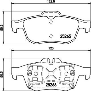 Magneti Marelli 363700468057 - Гальмівні колодки, дискові гальма autocars.com.ua