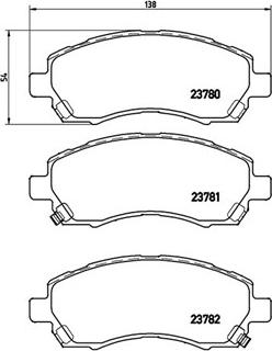 Magneti Marelli 363700478009 - Тормозные колодки, дисковые, комплект autodnr.net