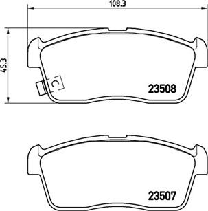 Magneti Marelli 363700479020 - Тормозные колодки, дисковые, комплект avtokuzovplus.com.ua