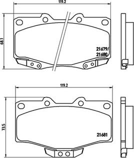 Magneti Marelli 363700483009 - Гальмівні колодки, дискові гальма autocars.com.ua