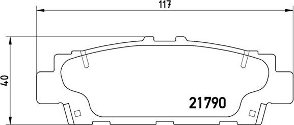 Magneti Marelli 363700483032 - Гальмівні колодки, дискові гальма autocars.com.ua