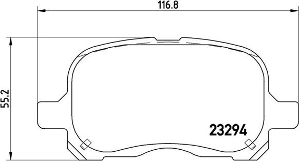 Magneti Marelli 363700483044 - Гальмівні колодки, дискові гальма autocars.com.ua