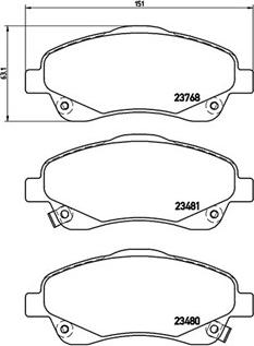 Magneti Marelli 363700483046 - Гальмівні колодки, дискові гальма autocars.com.ua