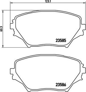 Magneti Marelli 363700483055 - Гальмівні колодки, дискові гальма autocars.com.ua