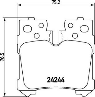 Magneti Marelli 363700483076 - Гальмівні колодки, дискові гальма autocars.com.ua