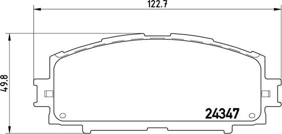 Magneti Marelli 363700483086 - Гальмівні колодки, дискові гальма autocars.com.ua