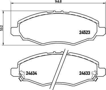 Magneti Marelli 363700483094 - Гальмівні колодки, дискові гальма autocars.com.ua