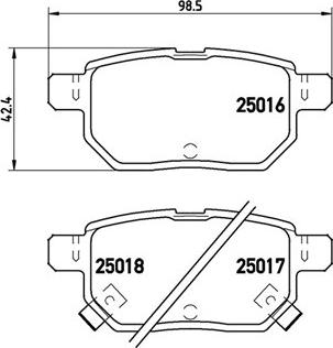 Magneti Marelli 363700483133 - Гальмівні колодки, дискові гальма autocars.com.ua