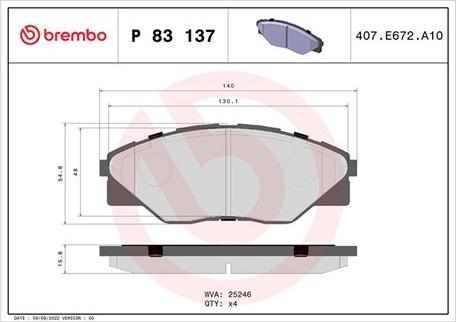 Magneti Marelli 363700483137 - Гальмівні колодки, дискові гальма autocars.com.ua