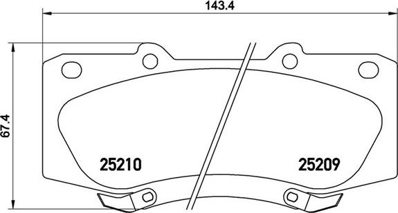 Magneti Marelli 363700483140 - Гальмівні колодки, дискові гальма autocars.com.ua