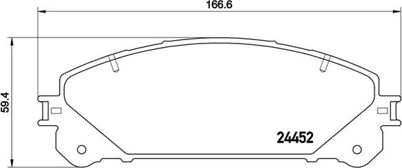 Magneti Marelli 363700483145 - Гальмівні колодки, дискові гальма autocars.com.ua