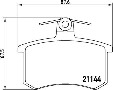 Magneti Marelli 363700485013 - Гальмівні колодки, дискові гальма autocars.com.ua