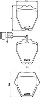 Magneti Marelli 363700485054 - Тормозные колодки, дисковые, комплект autodnr.net