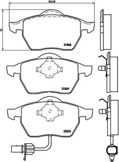 Magneti Marelli 363700485060 - Тормозные колодки, дисковые, комплект avtokuzovplus.com.ua