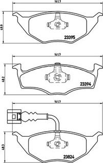 Magneti Marelli 363700485063 - Тормозные колодки, дисковые, комплект autodnr.net