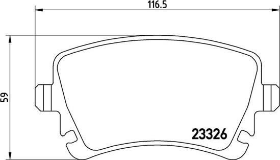 Magneti Marelli 363700485064 - Тормозные колодки, дисковые, комплект avtokuzovplus.com.ua