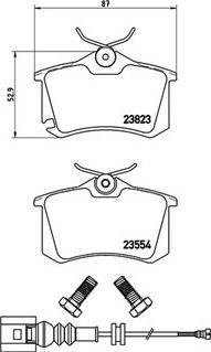 Magneti Marelli 363700485066 - Гальмівні колодки, дискові гальма autocars.com.ua