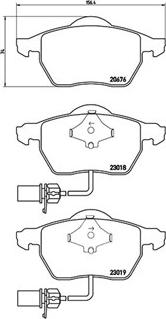 Magneti Marelli 363700485085 - Гальмівні колодки, дискові гальма autocars.com.ua