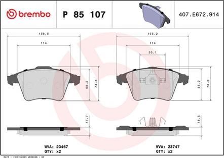 Magneti Marelli 363700485107 - Гальмівні колодки, дискові гальма autocars.com.ua