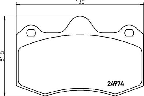 Magneti Marelli 363700485134 - Гальмівні колодки, дискові гальма autocars.com.ua