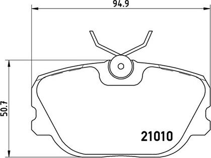 Magneti Marelli 363700486011 - Тормозные колодки, дисковые, комплект avtokuzovplus.com.ua