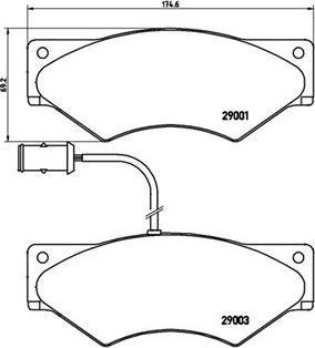 Magneti Marelli 363700506007 - Тормозные колодки, дисковые, комплект avtokuzovplus.com.ua