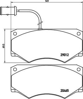 Magneti Marelli 363700506013 - Гальмівні колодки, дискові гальма autocars.com.ua