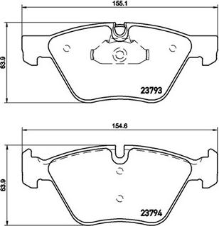 Magneti Marelli 363700506057 - Гальмівні колодки, дискові гальма autocars.com.ua