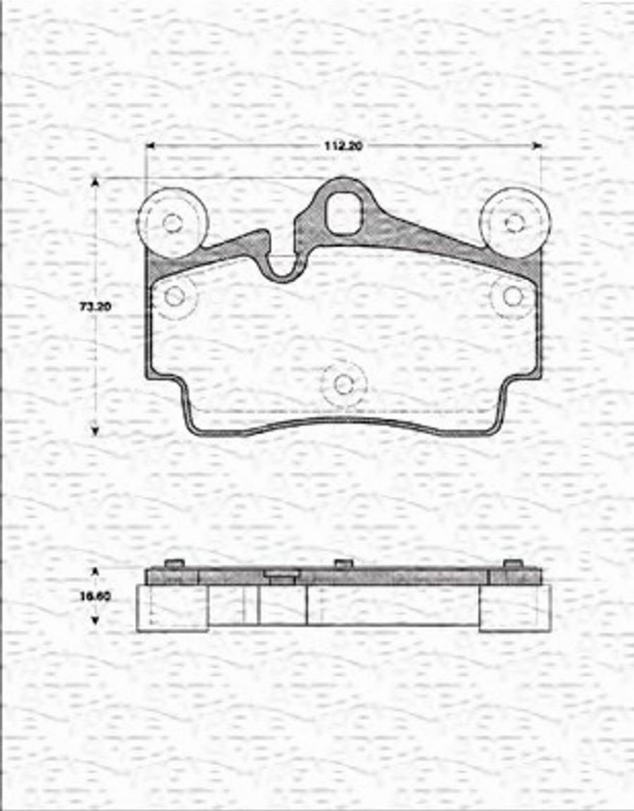 Magneti Marelli 363702161393 - Гальмівні колодки, дискові гальма autocars.com.ua