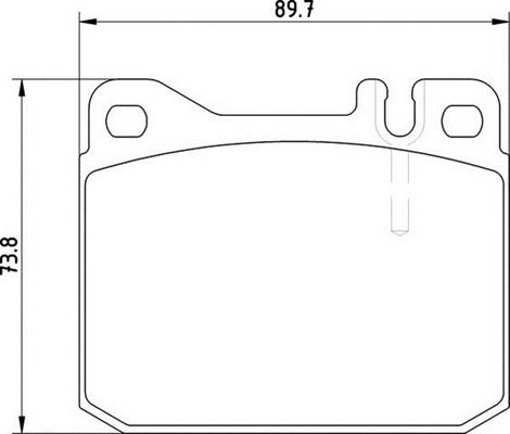 Magneti Marelli 363710204141 - Тормозные колодки, дисковые, комплект avtokuzovplus.com.ua