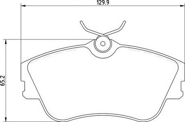 Magneti Marelli 363710205072 - Тормозные колодки, дисковые, комплект autodnr.net