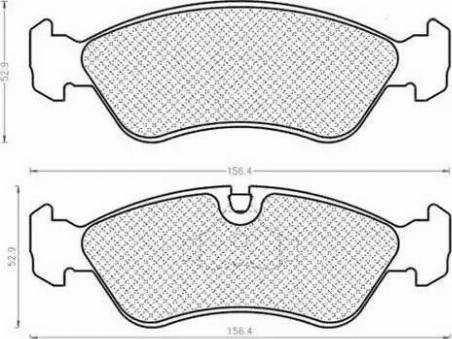 Magneti Marelli 430216170397 - Гальмівні колодки, дискові гальма autocars.com.ua