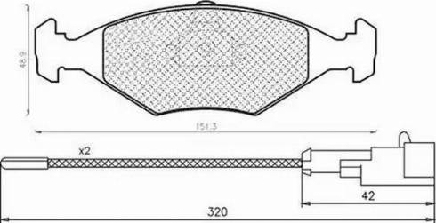 Magneti Marelli 430216171023 - Тормозные колодки, дисковые, комплект autodnr.net