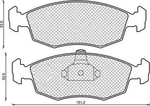 Magneti Marelli 430216171308 - Гальмівні колодки, дискові гальма autocars.com.ua