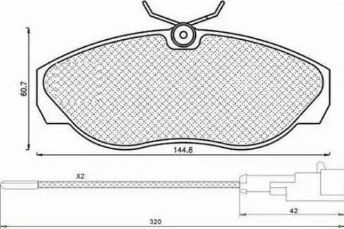 Magneti Marelli 430216171156 - Гальмівні колодки, дискові гальма autocars.com.ua