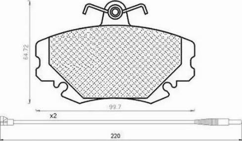 Magneti Marelli 430216171182 - Гальмівні колодки, дискові гальма autocars.com.ua