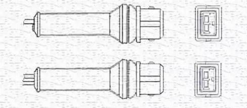 Magneti Marelli 460000280010 - Лямбда-зонд autocars.com.ua