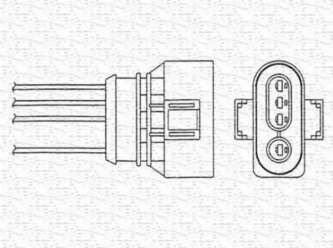 Magneti Marelli 460002139010 - Лямбда-зонд autocars.com.ua