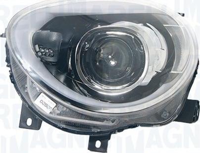 Magneti Marelli 712484901129 - Основна фара autocars.com.ua