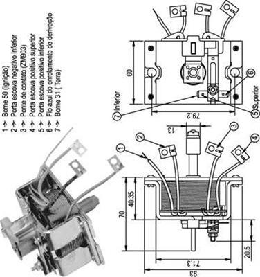 Magneti Marelli 940113050339 - Тяговое реле, стартер autodnr.net