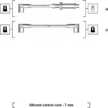 Magneti Marelli 941085070563 - Комплект проводов зажигания avtokuzovplus.com.ua