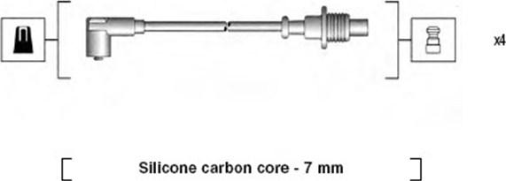 Magneti Marelli 941085150567 - Комплект проводов зажигания avtokuzovplus.com.ua