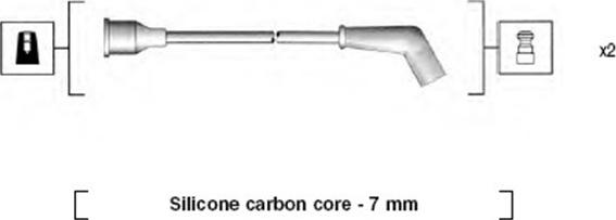Magneti Marelli 941094300579 - Комплект проводів запалювання autocars.com.ua
