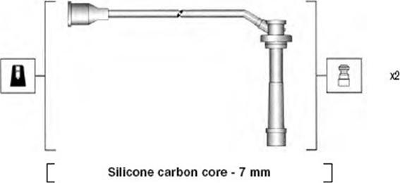 Magneti Marelli 941285140849 - Комплект проводів запалювання autocars.com.ua