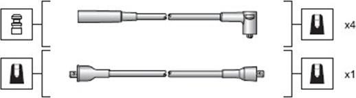 Magneti Marelli 941318111023 - Комплект проводів запалювання autocars.com.ua