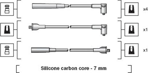 Magneti Marelli 941318111037 - Комплект проводов зажигания avtokuzovplus.com.ua