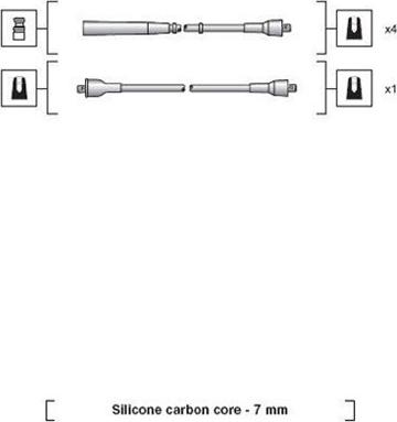 Magneti Marelli 941318111256 - Комплект проводов зажигания avtokuzovplus.com.ua